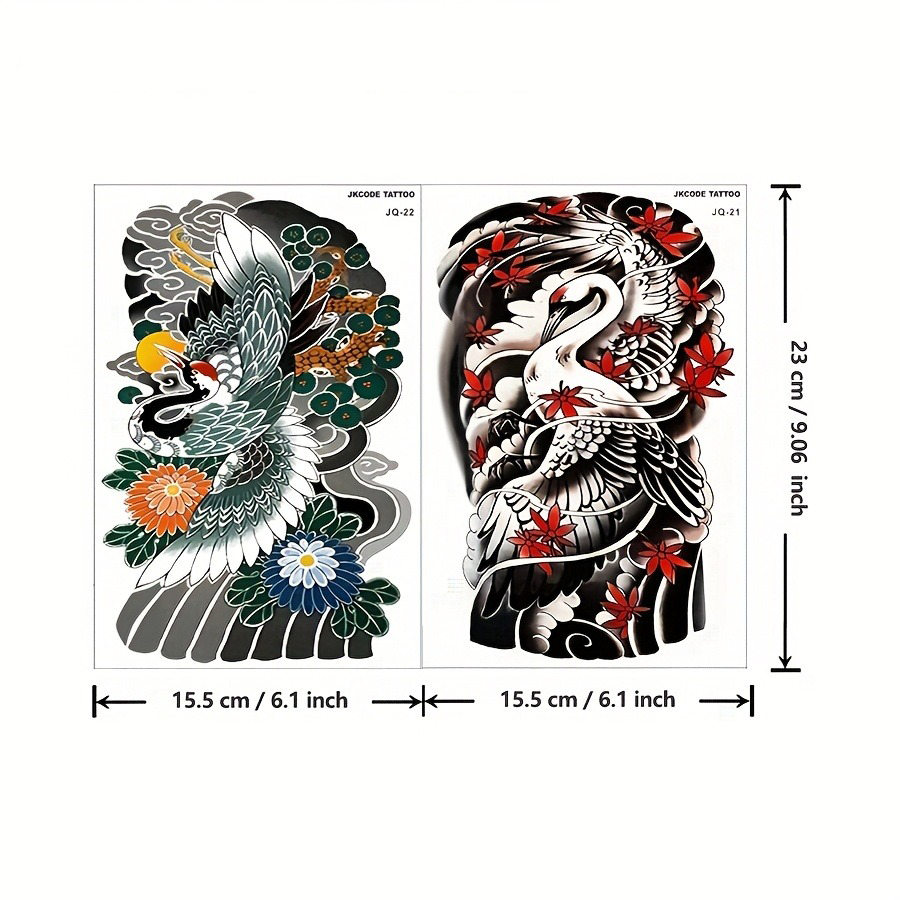 Ink Painting Arm Ring Tattoo Sticker